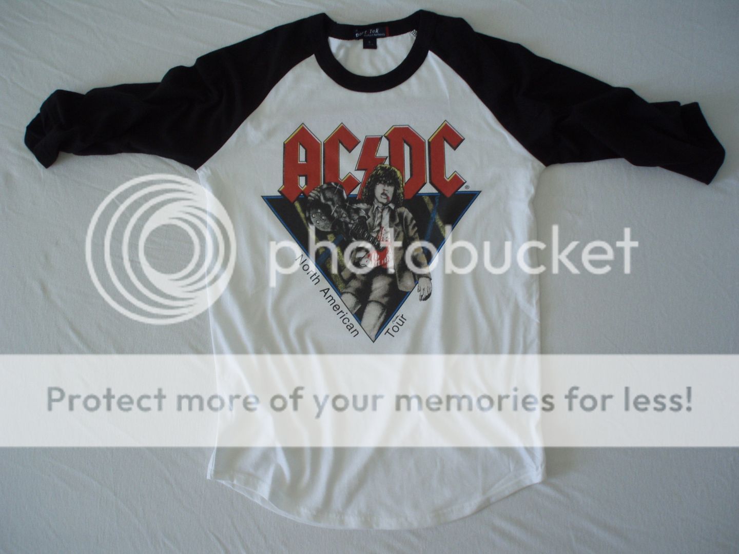 AC/DC t shirt acdc 82 tour vtg style jersey ac dc 03  