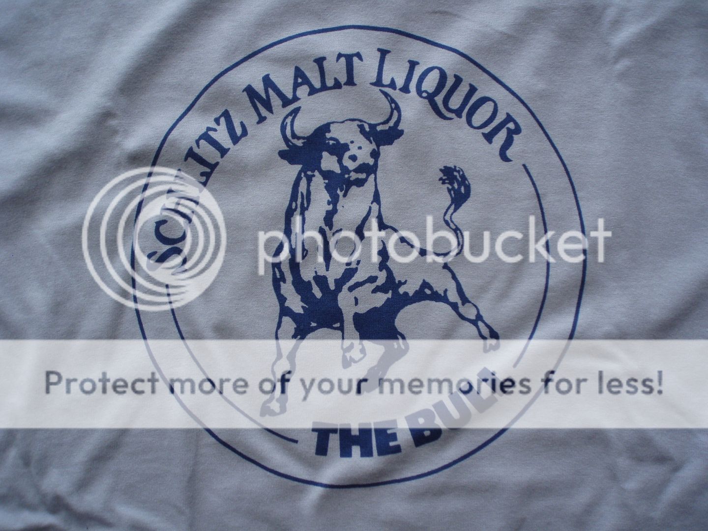 Schlitz Malt Liquor t shirt vintage style beer bull  