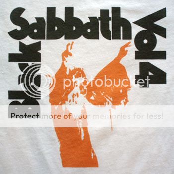Black Sabbath Vol 4 t shirt Tall & long sleeve & Jersey & Ladies vtg 