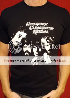 CCR t shirt creedence clearwater revival vintage blk*  