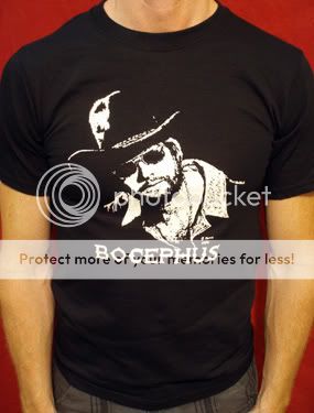 Hank Williams Jr. t shirt classic 1976 bocephus blk***  