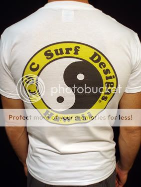 Surf Designs t shirt vintage town and country wht*  