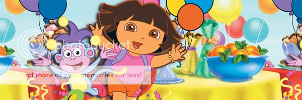 Dora the Explorer Birthday Party ware ALL Items Here  