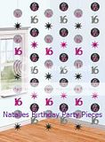 Sweet 16 Sixteen Sparkle Party Tableware ALL Items Here  