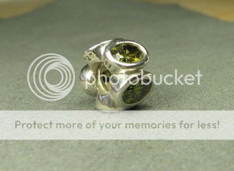 Authentic Genuine Pandora 925 Silver CZ Charm 790311GCZ  