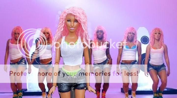   PIVOTAL BARBIE DOLL SINGER SUPER BASS PINK FRIDAY CD REPAINT  