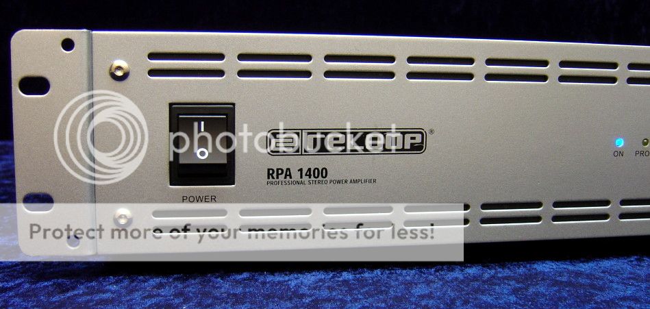 PA Verstärker RELOOP RPA 1400 Power Amplifier 2x 360W