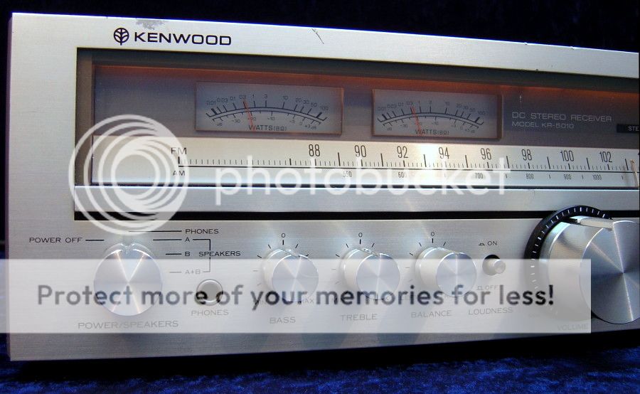 Vintage TRIO KENWOOD KR 5010 Wooden DC Stereo Receiver