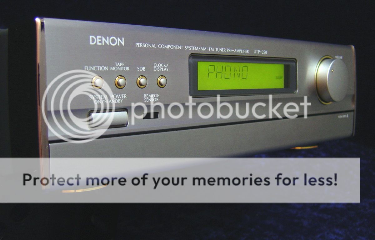 DENON D 250 Tuner Pre Amp UTP 250 Vorverstärker m. Fernbedienung Vor 