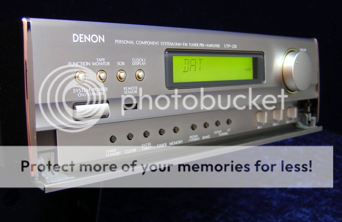 DENON D 250 Tuner Pre Amp UTP 250 Vorverstärker m. Fernbedienung Vor 