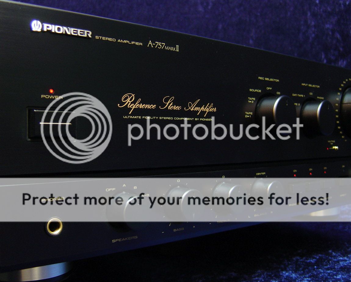 PIONEER Verstärker A 757 MarkII Stereo High Power Amplifier A 757