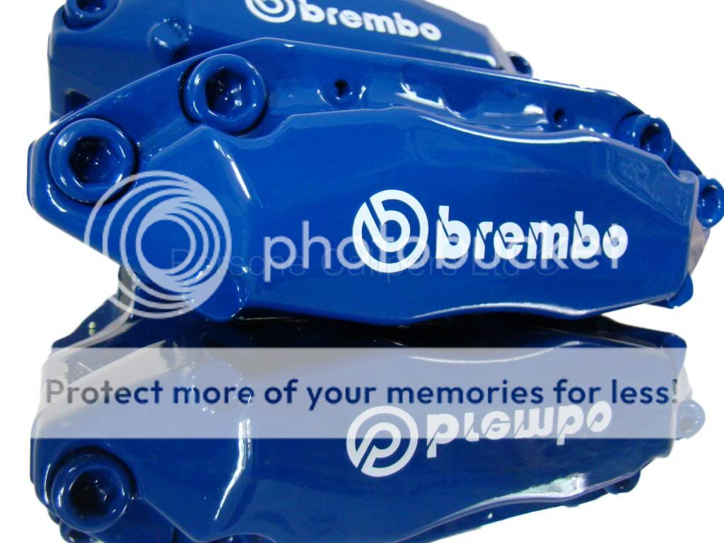 Brembo GT Junior Calipers Fully Refurbished in Blue for VW MK4 MK5 Audi