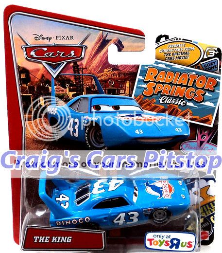 Youre bidding on a brand new Disney Pixar Cars The King   Radiator