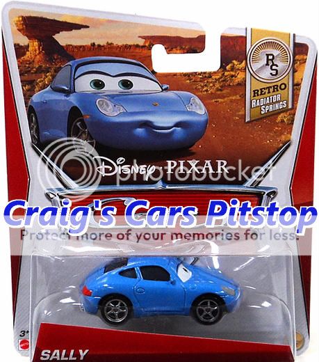 Youre bidding on a brand new on card Disney Cars Sally   2013 series.
