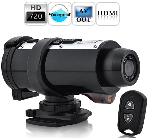 HD 720P Waterproof Sport Helmet Action Camera Cam DVR  