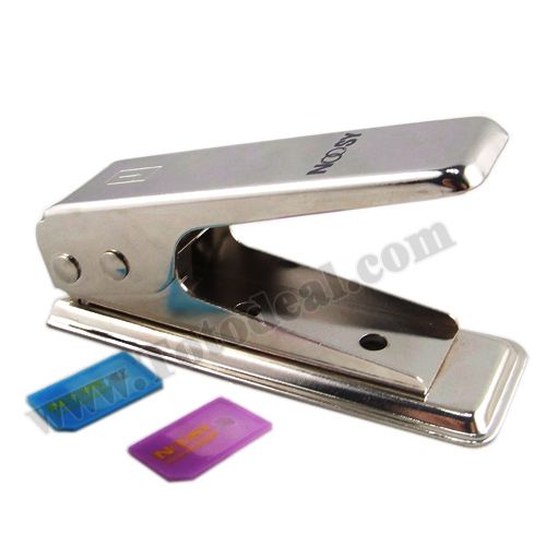 Convert standard sim card (15*25mm) to micro sim card(12*15mm) with 