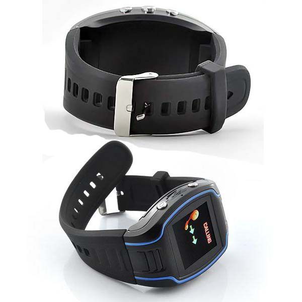 GPS Tracker Wrist Watch GSM GPRS Security Surveillance Quad Band SOS Cell Phone