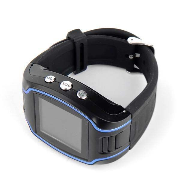 GPS Tracker Wrist Watch GSM GPRS Security Surveillance Quad Band SOS Cell Phone