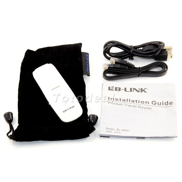 Lb Link 150Mbps Wireless Repeater Pocket Portable USB Travel Router Access Point