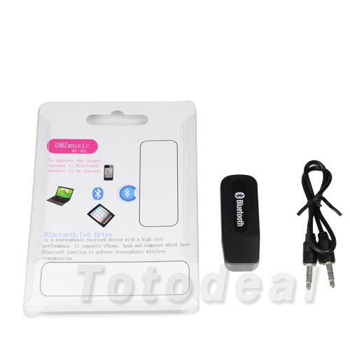 DMZmusic MZ 301 Bluetooth USB Music Receiver Drive for iPad/iPhone