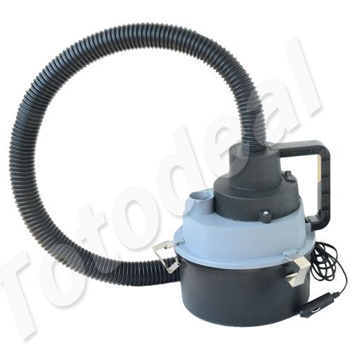 Wet Dry Portable 12V Car Vacuum Cleaner Air Inflater Pump