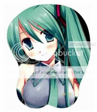 sexy Busen Mauspad Mousepad Miku Hatsune Vocaloid 3D