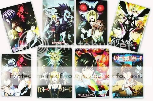 neu Death Note Anime Manga Poster 8 Stücke 42x29cm  