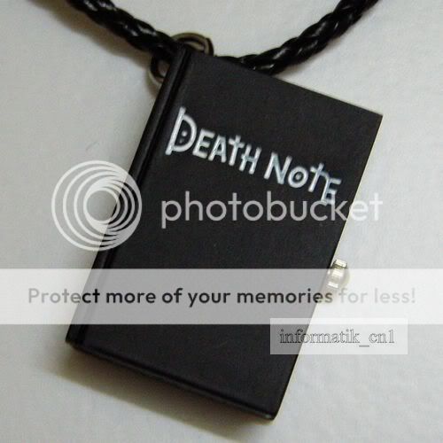 Neu Death Note Kette Uhr necklace watch Anime Manga new