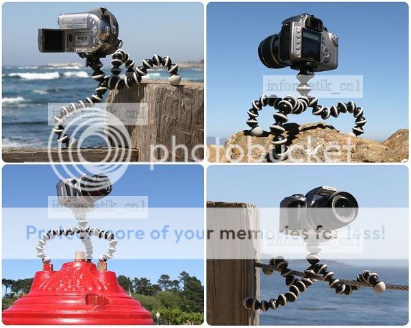 neu Mini Flexibel Stativ für Kamera Gr.L camera tripot  
